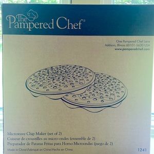 Pampered chef microwave chip maker